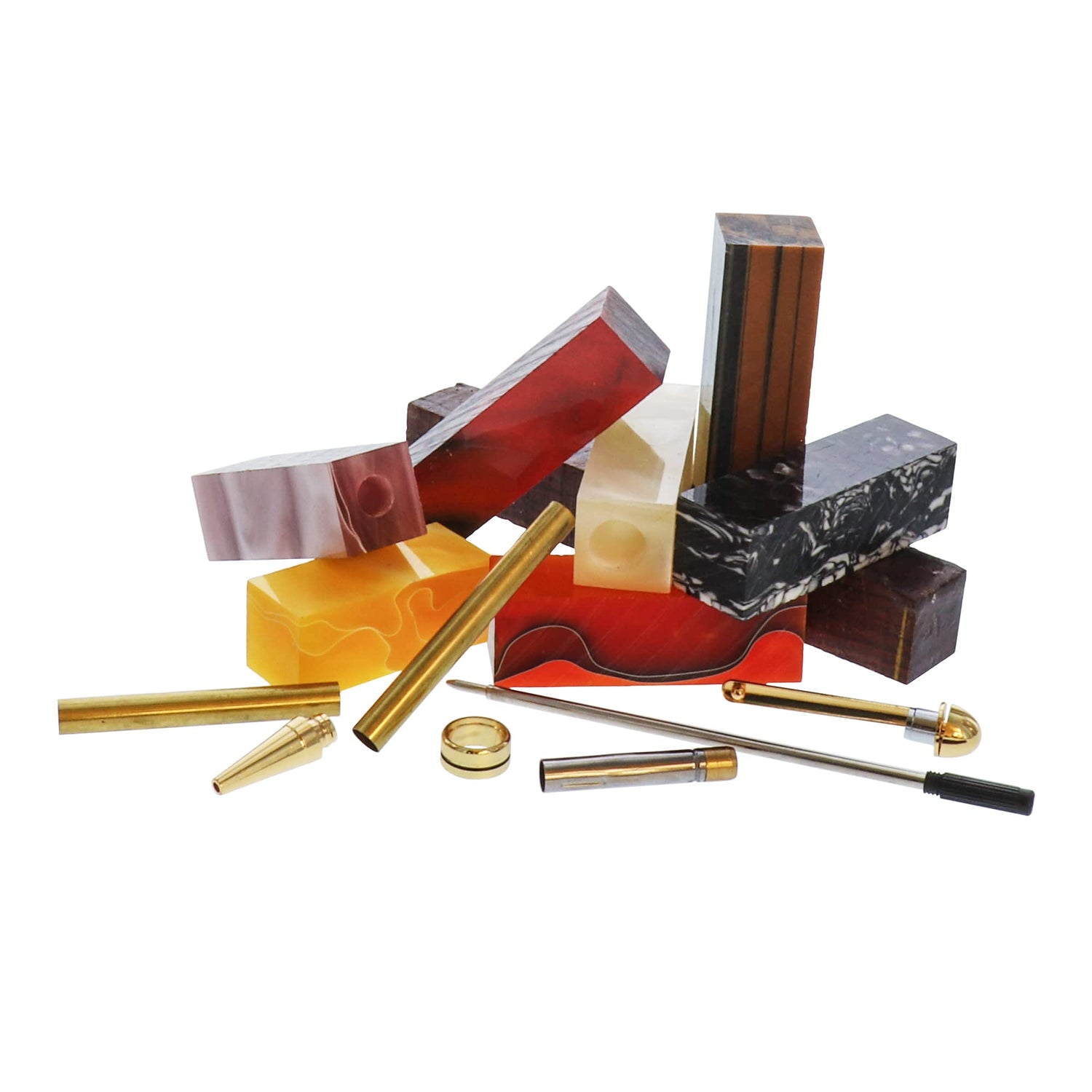 Milescraft 4701 Pen Press – Join Turned Pens & Projects – Advanced, Spring-Loaded Design Holds Workpiece in Place & Adjusts Size Quickly Using Six Milescraft