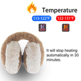 Aroma Season Heated Ear Warmer, Ear Muffs for Winter Women & Men Band Adjustable Aroma Season