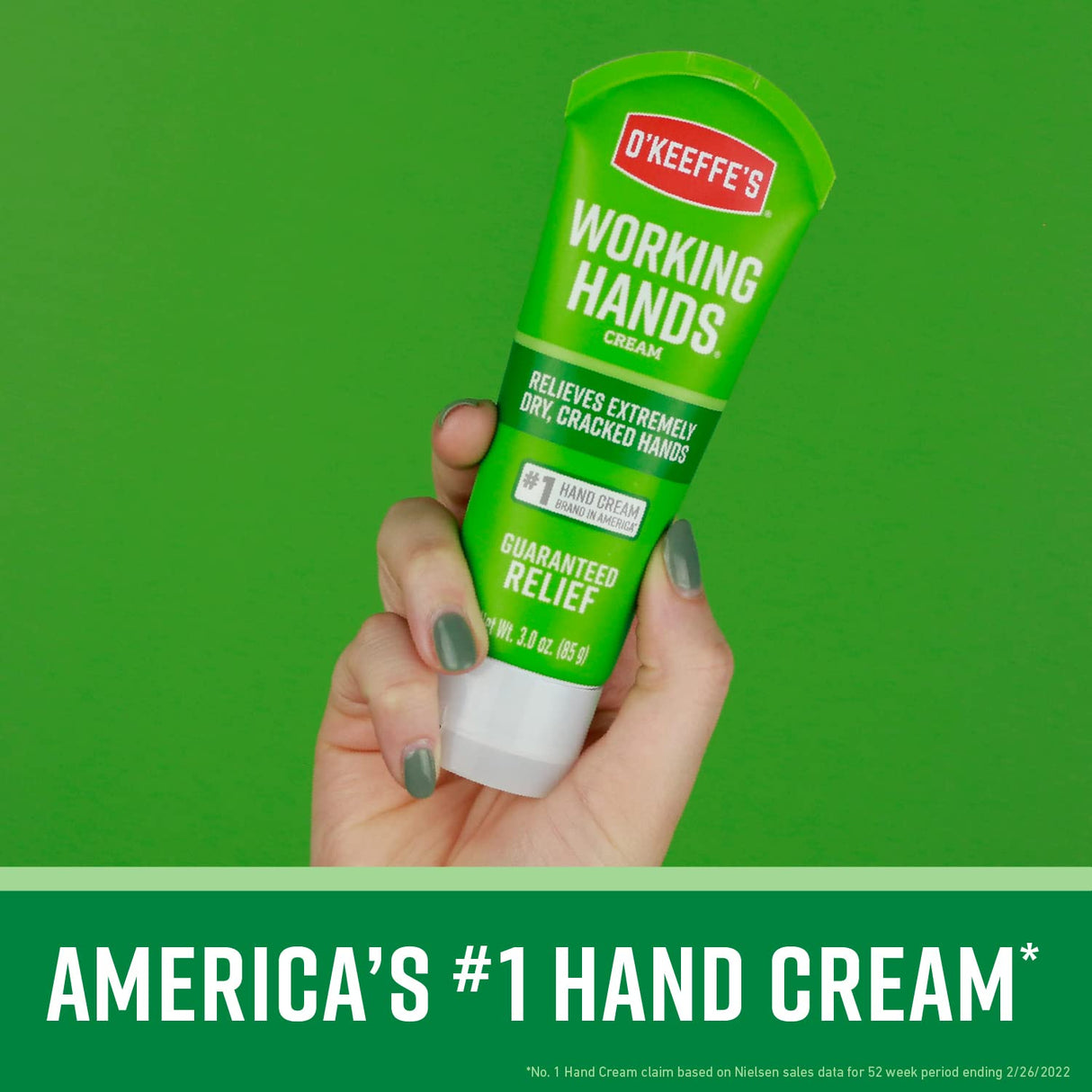 O'Keeffe's Working Hands Hand Cream, 3 Ounce Tube and Healthy Feet Foot Cream, 3 Ounce Tube O'Keeffe's