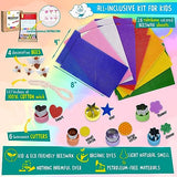 Beeswax Candle Making Kit for Kids - 100% Pure Bees Wax (16 Multicolor Sheets) DIY Candle Rolling Supplies for DIY Art Craft and STEM Projects for Candleology