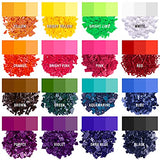 Candle Dyes for Soy Candle Making - Wax Сolor Dye Color Chips for Soy Wax - 16 Popular Colors Wax Dye Flakes Candle Shop