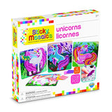 ORB The Factory Sticky Mosaics Unicorns, Pink/Teal/Blue/Purple, 12' x 2' x 10.75' ORB