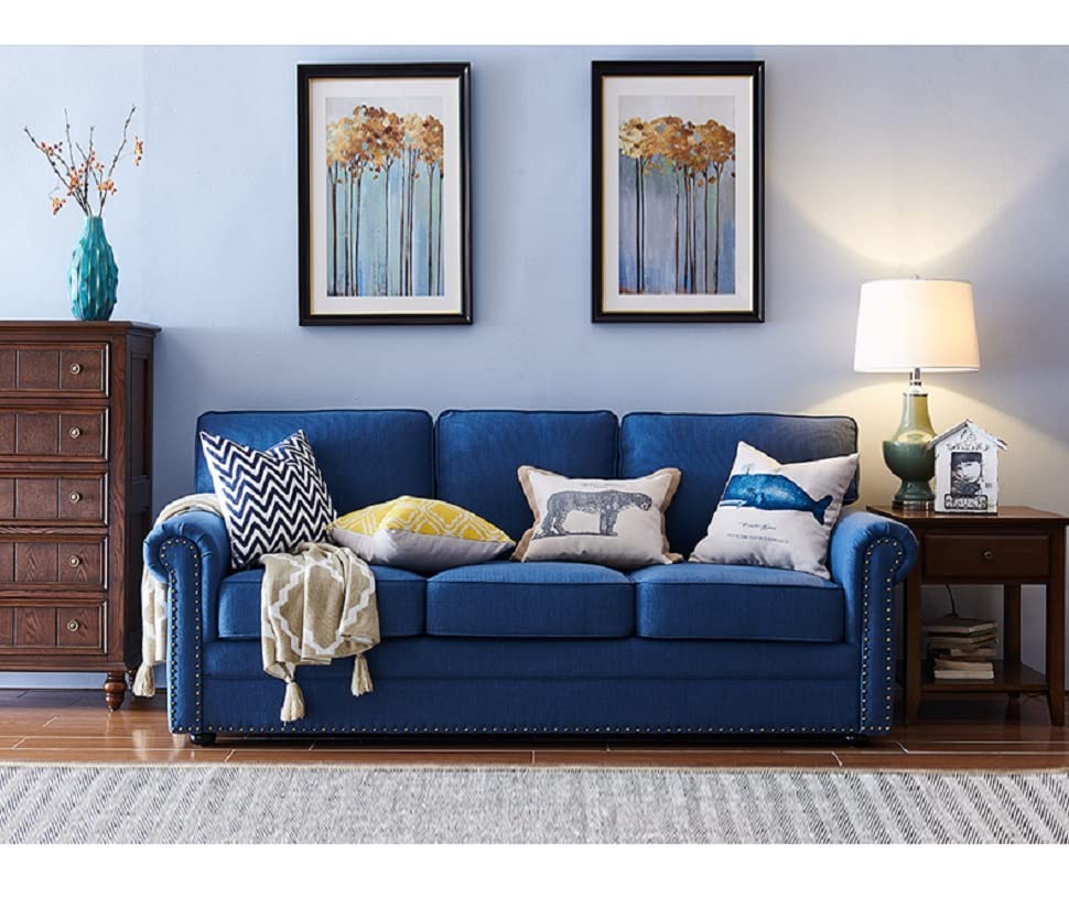 2 Inch Bun Feet for Furniture Unfinished Solid Hardwood Round Ottoman/Couch/Sofa Legs Set of 4 Maricome