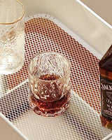 Pipishell 3 Tier Mesh Utility Cart, Rolling Metal Organization Cart with Handle and Lockable Wheels, Multifunctional Storage Shelves for Kitchen Pipishell