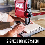 SKIL 2.8 Amp 9 In. 2-Speed Benchtop Band Saw for Woodworking - BW9501-00 Skil