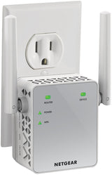 NETGEAR Wi-Fi Range Extender EX3700 - Coverage Up to 1000 Sq Ft and 15 Devices with AC750 Dual Band Wireless Signal Booster & Repeater (Up to 750Mbps NETGEAR