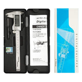 Digital Caliper, Caliper Measuring Tool with Stainless Steel, Electronic Micrometer Caliper with Large LCD Screen, Auto-Off Feature, Inch and LOUISWARE