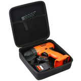 Khanka Hard Storage Case Replacement for BLACK+DECKER LDX120C/LD120VA Cordless Drill/Driver(Only Case） khanka