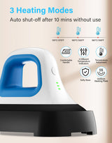 INFANT MOMENT Mini Heat Press - 7"x 3.8" Transfer Machine Small Hand held Iron Press Heat for Tshirt and HTV Vinyl Projects,Easy Temperature Control INFANT MOMENT