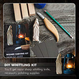 BeaverCraft Whittling Kit for Beginners, Wood Carving Kit for Beginners - Wood Carving Tools Woodworking Kit for Adults and Teens - Whittling Knife BeaverCraft