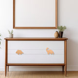 Qunclay Wooden Animal Cabinet Knobs Decorative Wood Dresser Knobs with Screws Dresser Pulls Wood Marine Woodland Animals Knobs Furniture Knobs Qunclay