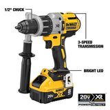 DEWALT 20V MAX* XR Cordless Drill Combo Kit, Hammer Drill & Impact Driver, Power Detect Technology (DCK299D1W1) DEWALT