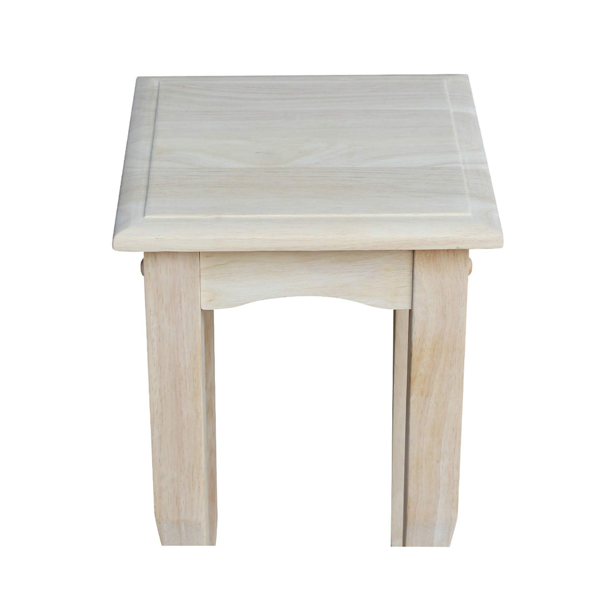 International Concepts 21-Inch Tea Table, Unfinished IC International Concepts