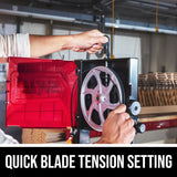 SKIL 2.8 Amp 9 In. 2-Speed Benchtop Band Saw for Woodworking - BW9501-00 Skil