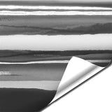 VViViD Gloss Silver Chrome Air-Release Vinyl Adhesive Tape Roll (3 Inch x 30ft) VViViD