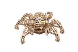UGEARS Hexapod Explorer 3D Puzzle - Mechanical Spider Robot with Powerful Spring Motor - 3D Wooden Puzzles for Adults and Kids 3D Puzzles Wooden UGEARS