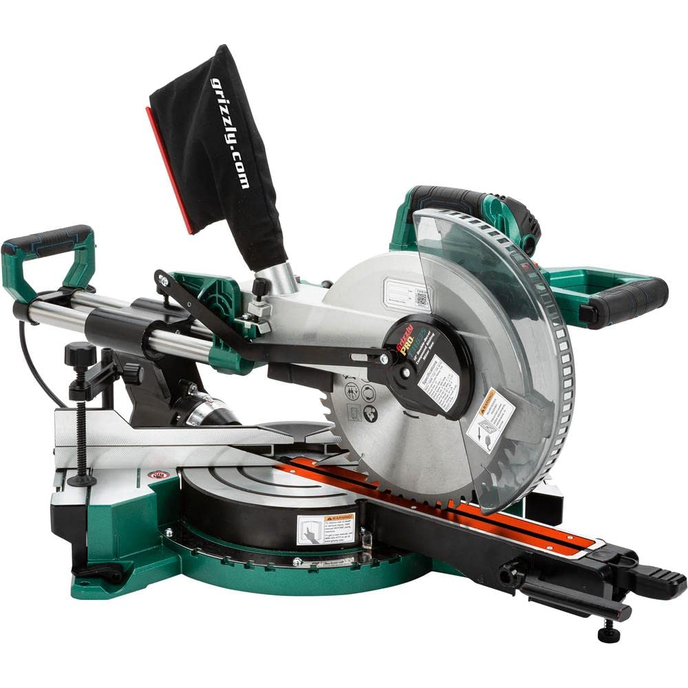 Grizzly PRO T31635-12" Double-Bevel Sliding Compound Miter Saw Grizzly PRO