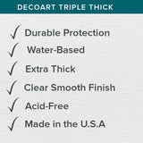 DecoArt Triple Thick Gloss Glaze - Jar, 8fl oz (3 Pack) DecoArt
