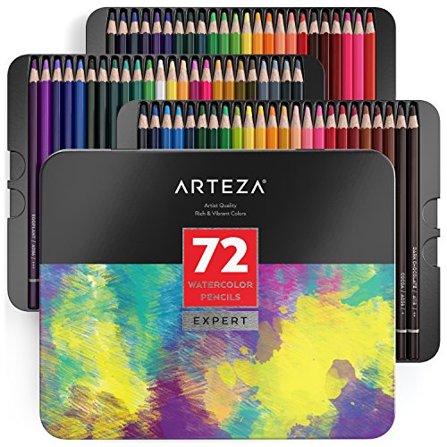 ARTEZA ARTZ-8073 Artists-Pencils, Multicolor 72 Count - WoodArtSupply