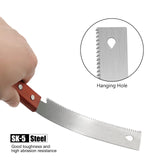 WBJKZJD Mini Hand Saw, 6 Inch Flush Cut Saw 17 TPI Trim Saw for Woodworking Tools Small Projects WBJKZJD