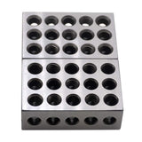 Oudtinx 1-2-3 Blocks Matched Pair Hardened Steel 23 Holes (1"x2"x3") Set Precision Machinist Milling Oudtinx