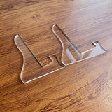 Cutting Board Stand Template, Charcuterie Board Stand Template, Clear Acrylic Template, Woodworking Router Template (Sets of 2) Phocaea