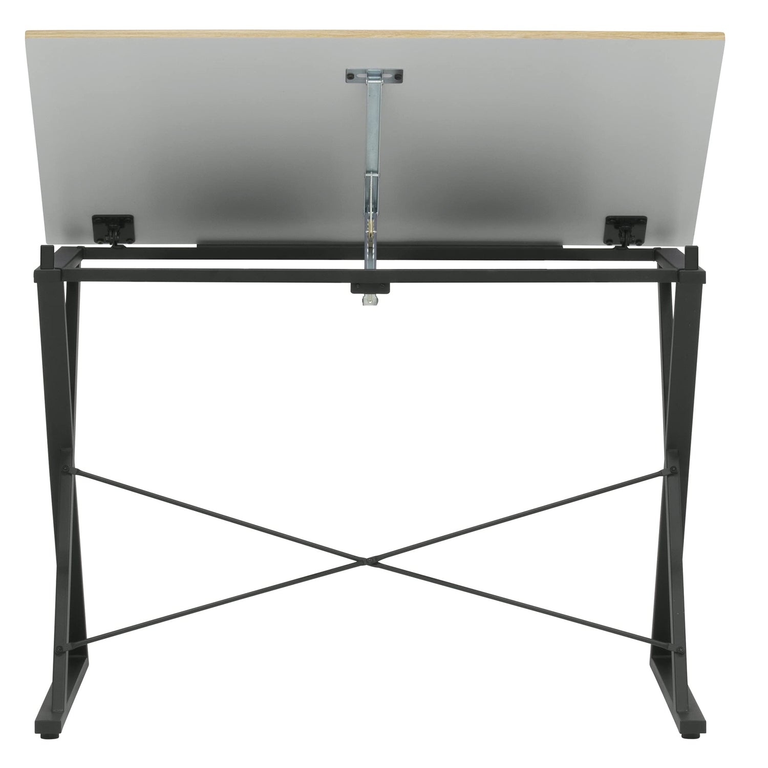SD STUDIO DESIGNS Axiom II Drawing 42" Wide Adjustable Top Drafting Table, Graphite Black/Ashwood SD STUDIO DESIGNS