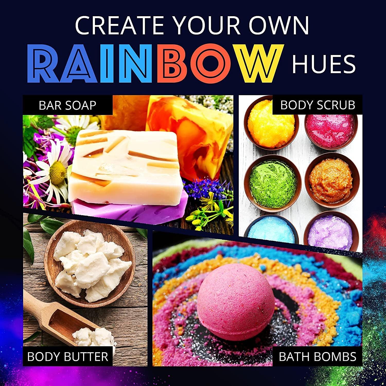 Craft Resin Mica Powder 26 Solid Colors, 4 Neon Glow for Epoxy Resin - 100% Natural, Cosmetic-Grade Resin Color Pigment Powder for Epoxy Resin DIY WoodArtSupply