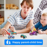 24 Pieces Wood DIY Car Toys Unfinished Wooden Cars Unfinished DIY Car Crafts WoodArtSupply