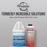 Promise Deep Pour Epoxy Resin - 3 Quart Kit for River Tables & Artistic Castings and DIY Projects | Crystal Clear 2:1 Ratio Usa-Made Resin | Low Odor WoodArtSupply