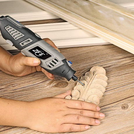 Diamond Burr Bits Drill Kit for Rotary Tool Metal Woodworking Router Grinding Engraving Carving- 1/8"(3Mm) Shank Pack of 90Pcs/ 3 Sets WoodArtSupply