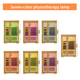 Zugoni 2 Person Far Infrared Indoor Sauna Room,1850w Carbon Canadian Hemlock Wooden Dry Sauna with Dual Control Panel and MP3 Controller, 8 Carbon Zugoni