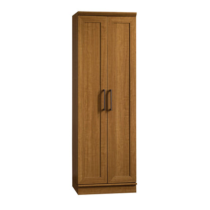 Sauder HomePlus Storage Pantry cabinets, ‎L: 23.25" x W: 17" x H: 71.18", Sienna Oak finish - WoodArtSupply