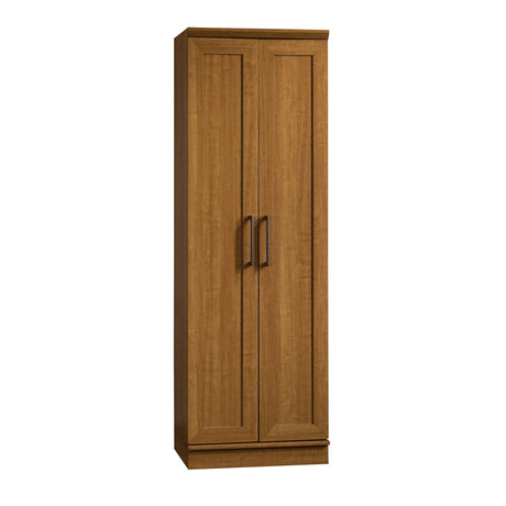 Sauder HomePlus Storage Pantry cabinets, ‎L: 23.25" x W: 17" x H: 71.18", Sienna Oak finish Sauder