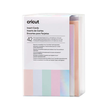 Cricut Insert Cards R10, Create Depth-Filled Birthday Cards, Thank You Cards, Custom Greeting Cards at Home, Compatible with Cricut Joy/Maker/Explore Cricut