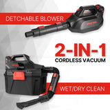Shop-Vac 20V Cordless Wet/Dry Vacuum, 3-in-1 Portable Shop Vacuum Cleaner, Detachable Blower, Battery and Charger Included, Ideal for Jobsite, Shop-Vac