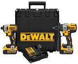 DEWALT 20V MAX Hammer Drill and Impact Driver, Cordless Power Tool Combo Kit with 2 Batteries and Charger (DCK299P2) DEWALT