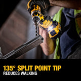 DEWALT Drill Bit Set, 21-Piece, 135 Degree Split Point, 31 Degree Helix, Black Oxide Coated, For Plastic, Wood and Metal (DWA1181) DEWALT