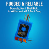 Jonard Tools GFC-1 GFCI Outlet Tester – Circuit Analyzer and Ground Fault Receptacle Tester for Standard North American AC Electrical Outlets, JONARD TOOLS