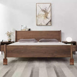 BTSD-home 3 Inch Wood Bed Risers Furniture Risers Bed Frame Lifters in Heights of 3 or 6 Inch Heavy Duty Set of 4 Square BTSD-home