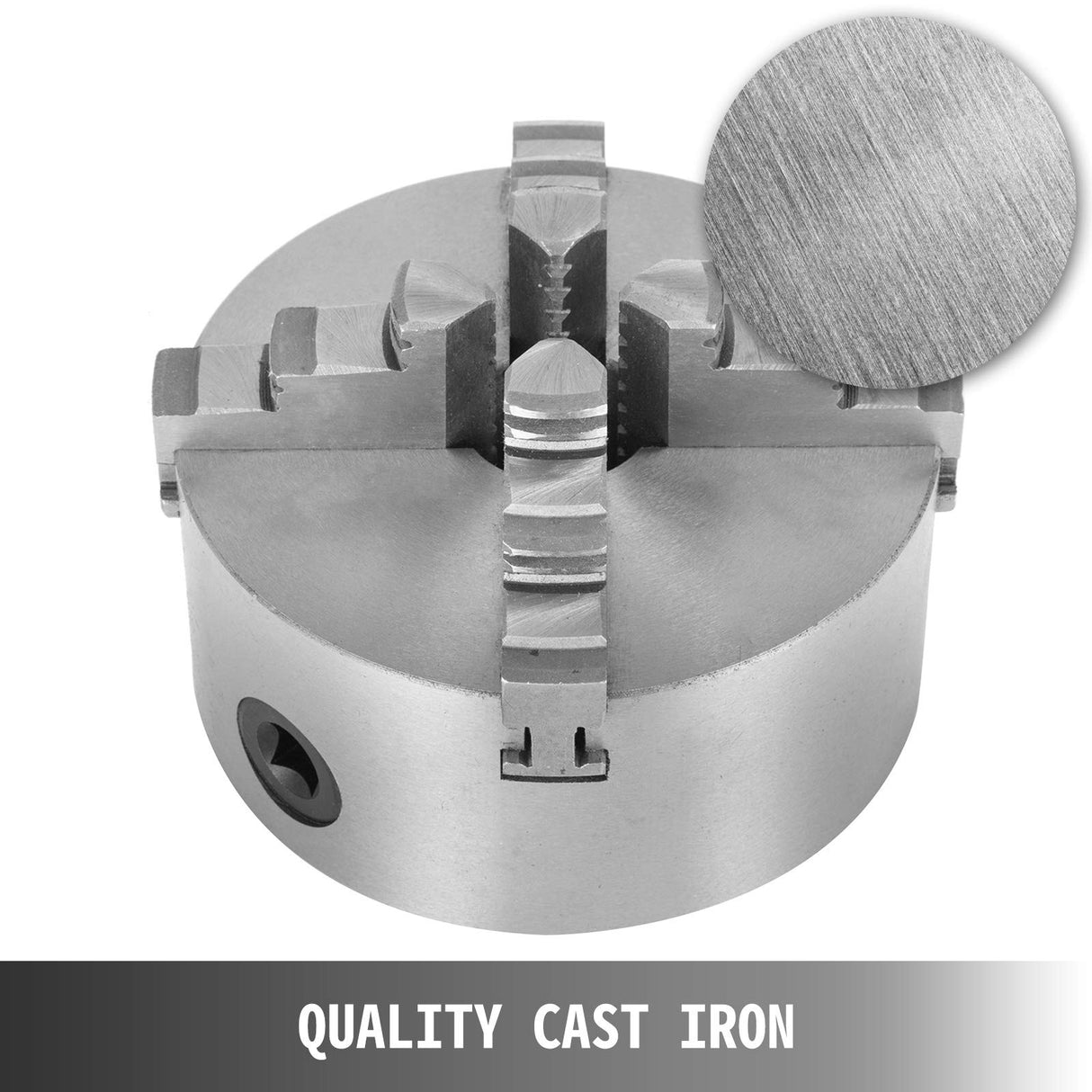 VEVOR Mini Metal Lathe Machine, 7'' x 16'', 800W Precision Benchtop Power Metal Lathe, 150-2500 RPM Continuously Variable Speed, with 3.9'' 3-jaw VEVOR