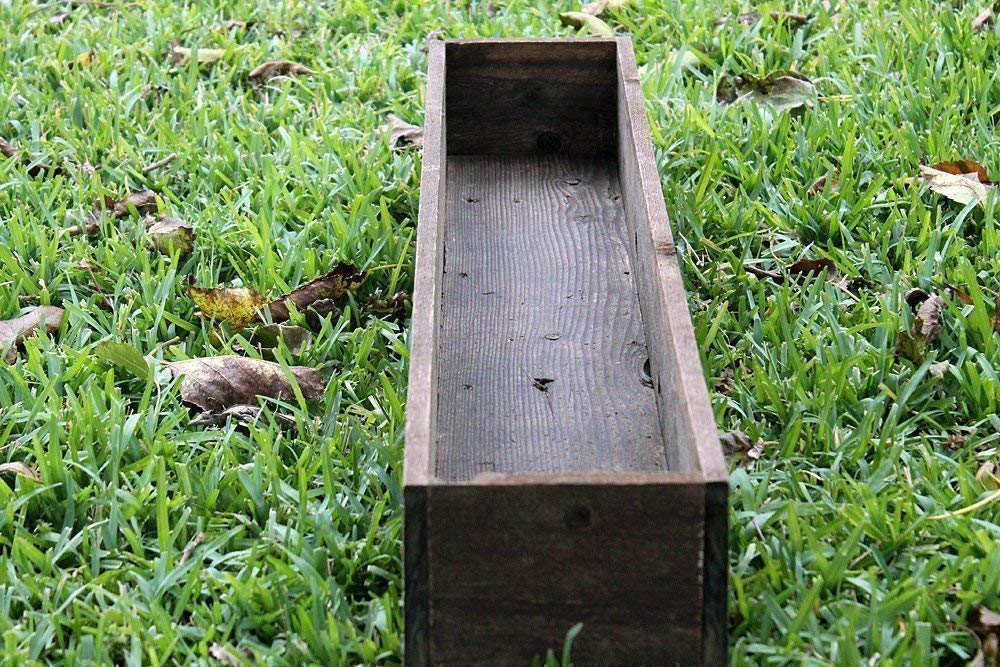 24" Rustic Planters Box (5-5.75"T - Tall Version) Generic