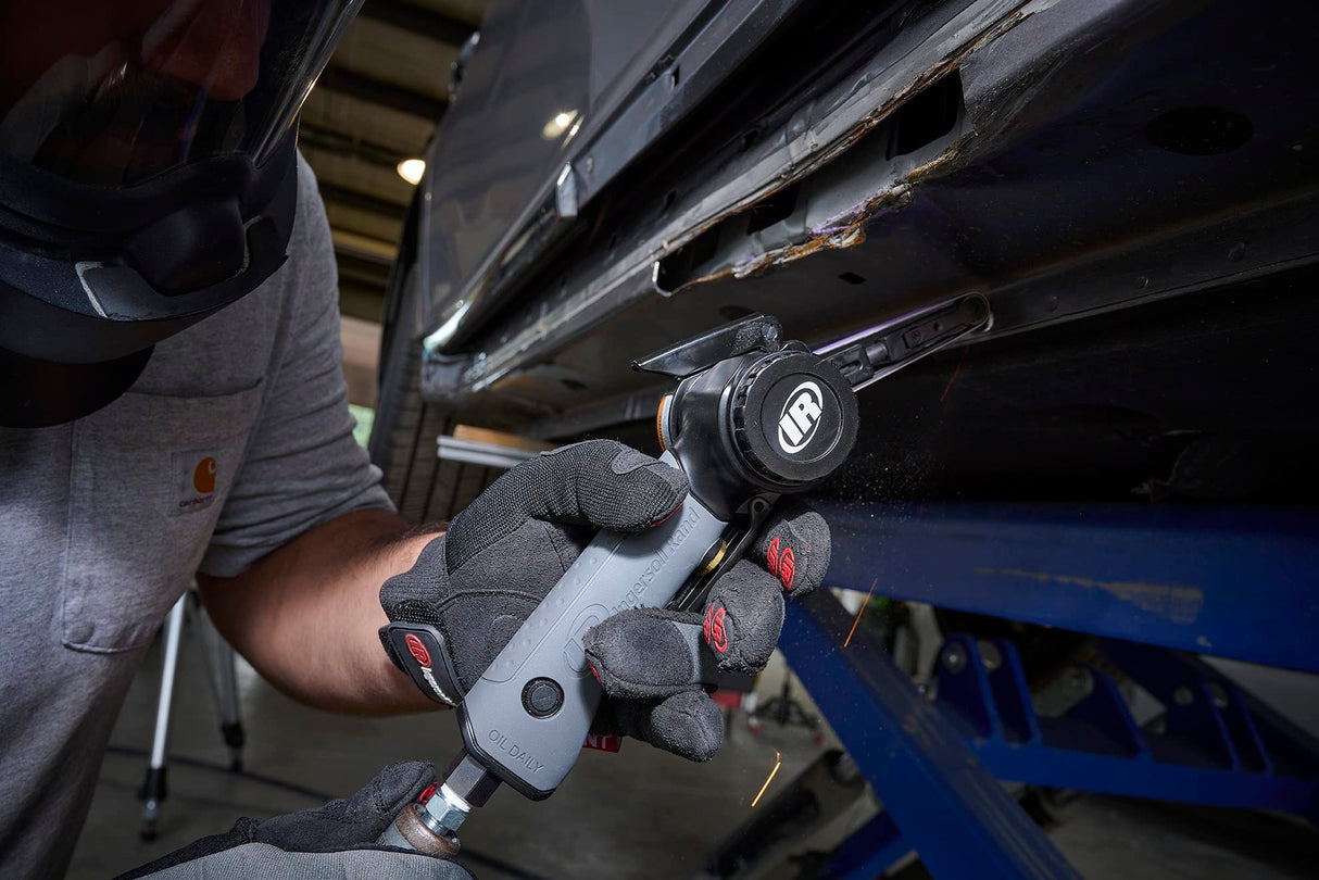 Ingersoll Rand 360-313 - Air Belt Sander, 3/8x13", 20,000 RPM, 4700 SFPM, 0.6 HP, Chrome Ingersoll Rand