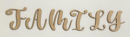 Unfinished Wooden 3 Inch C Alphabet Letter for Decoration, Letter Blank Casking Cream Kids Letter Font, MDF DIY Craft