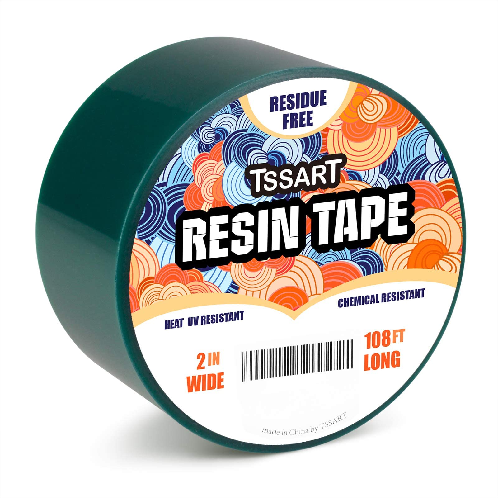 TSSART Resin Tape for Epoxy Resin Molding - Silicone Thermal Adhesive Tape, Oxidation and High Temperature Resistance Easy Peeling, Epoxy Release - WoodArtSupply