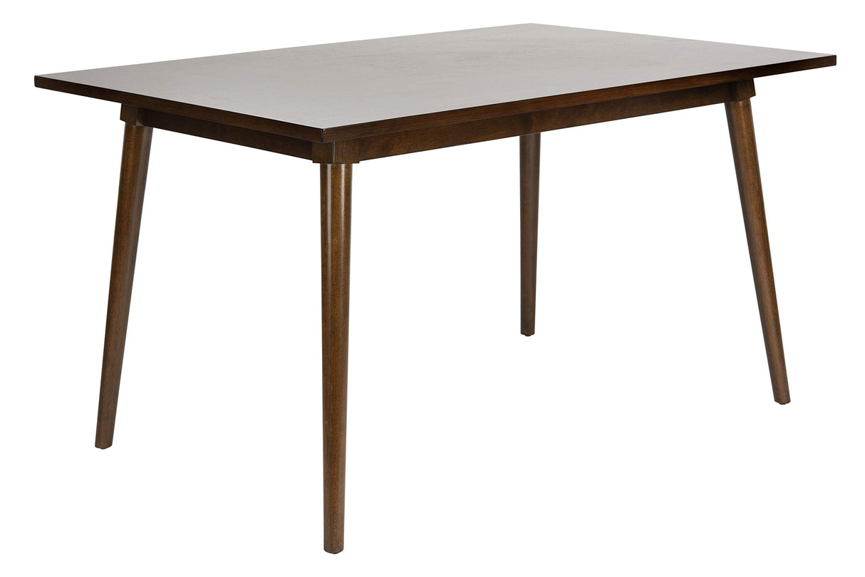 Safavieh Home Tia Modern Walnut Dining Table Safavieh