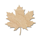 Maple Leaf Wood Cutouts for crafts, Laser Cut Wood Shapes 5mm thick Baltic Birch Wood, Multiple Sizes Available Elliefont Styles