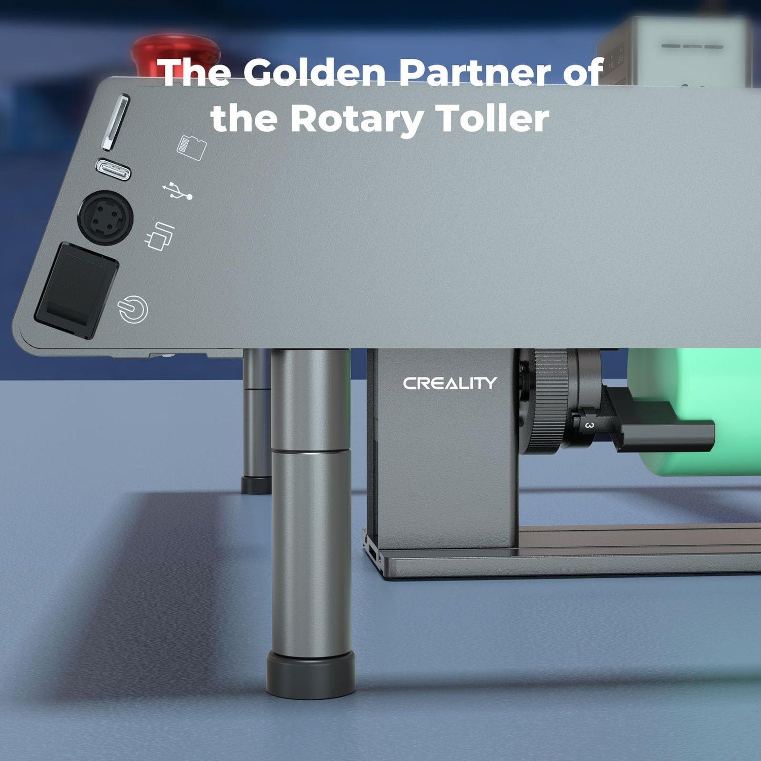 Creality Falcon 2 Laser Engraver Raisers, 4Pcs Risers for Laser Cutter and Engraver Machine, 56mm / 2.2 inch M6 Screw Risers, Increase Total Height CREALITY FALCON