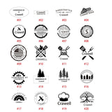 Crawell Custom Electric Branding Iron for Wood and Leather - Personalise Your Crafts with Ease (1.5") Crawell