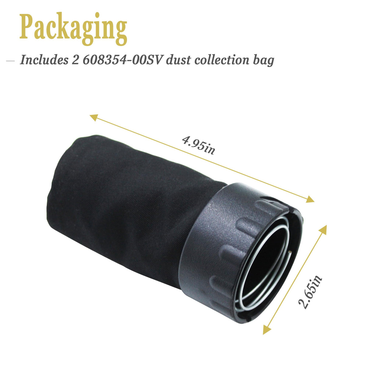 608354-00SV 380412-00 Sander Dust Bag Fits Dewalt 25708 27707 27708 2771 DW421 DW421-B2 DW421-B3 DW421K Compatible With Dewalt Orbital Sander Dust Gteana